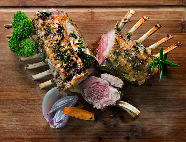 Carré d'agneau 13 côtes HALAL - Sachet sous vide 1.5kg
