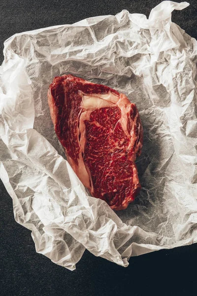 Entrecôte de bœuf race CHAROLAISE - Sachet sous vide 3x350g (1.05kg)