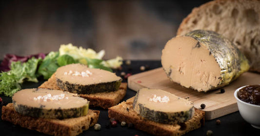 Foie gras mi-cuit au poivre recette Landaise - Sachet sous vide 195g