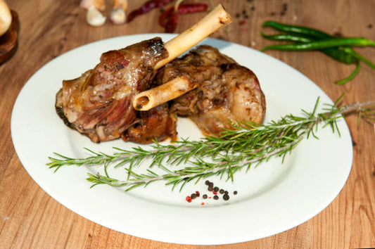 Souris d'agneau avec os HALAL - Sachet sous vide 2x360g (720g)