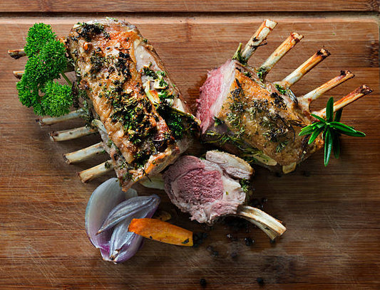 Carré d'agneau 13 côtes HALAL - Sachet sous vide 1.3kg