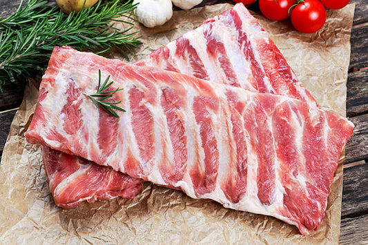 Travers de porc origine FRANCE - Sous vide 2x1kg (2kg)